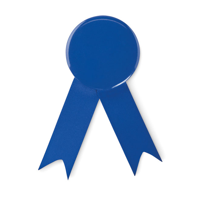 Ruban broche promotionnel LAZO Bleu royal